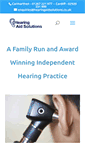 Mobile Screenshot of hearingaidsolutions.co.uk